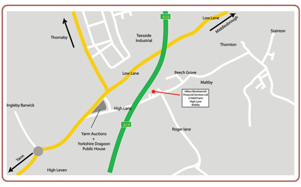 map directions to hilton wordsworth financial services